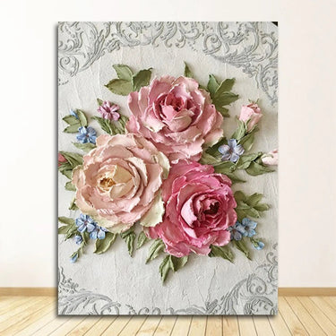 Elegant Scandinavian Flower Canvas Art - InspiredGrabs.com
